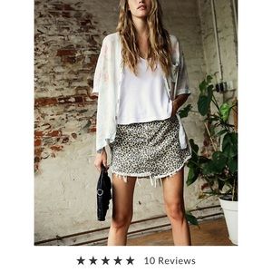 Free People Printed Bailey Demi Mini